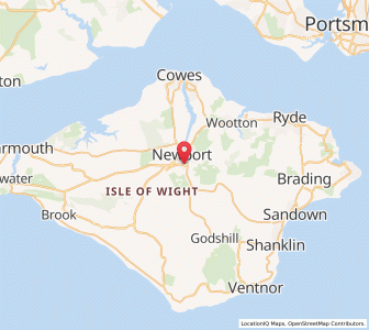 Map of Shide, EnglandEngland