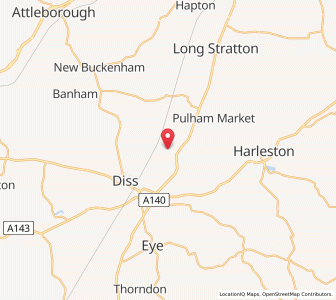 Map of Shimpling, EnglandEngland