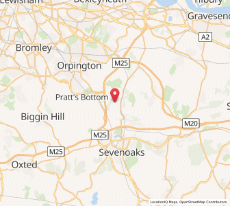 Map of Shoreham, EnglandEngland