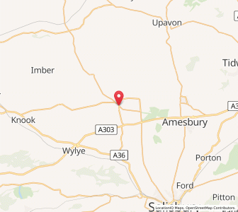 Map of Shrewton, EnglandEngland