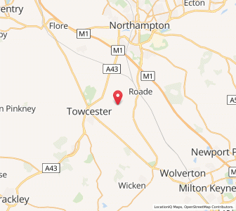 Map of Shutlanger, EnglandEngland