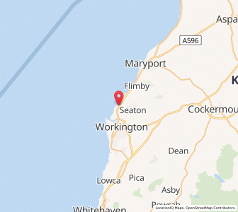 Map of Siddick, EnglandEngland