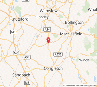 Map of Siddington, EnglandEngland