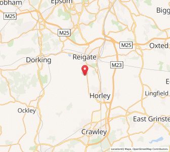 Map of Sidlow, EnglandEngland