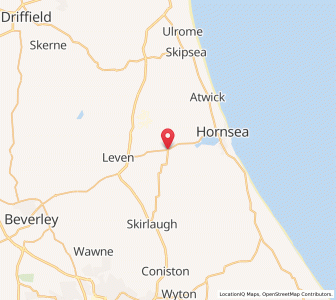 Map of Sigglesthorne, EnglandEngland