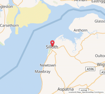 Map of Silloth, EnglandEngland