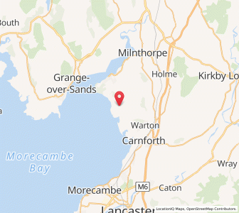 Map of Silverdale, EnglandEngland