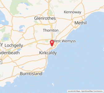 Map of Sinclairtown, ScotlandScotland