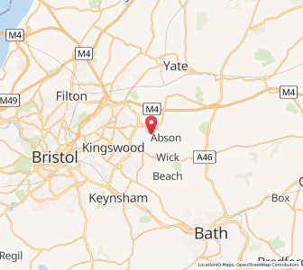 Map of Siston, EnglandEngland