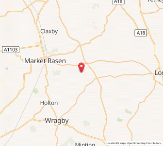 Map of Sixhills, EnglandEngland