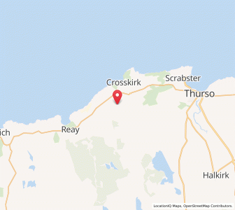 Map of Skaill, ScotlandScotland