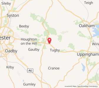 Map of Skeffington, EnglandEngland