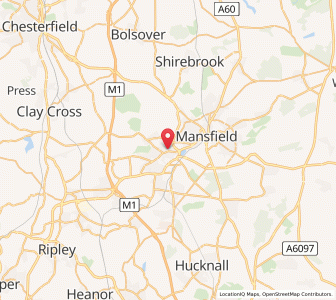 Map of Skegby, EnglandEngland