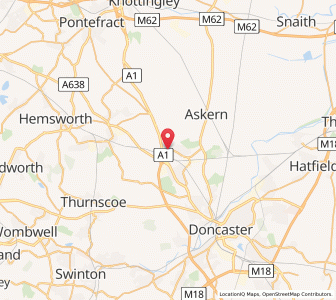 Map of Skellow, EnglandEngland