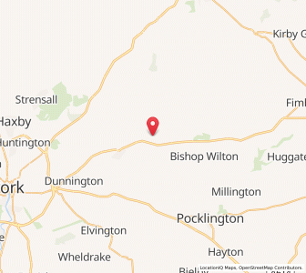 Map of Skirpenbeck, EnglandEngland