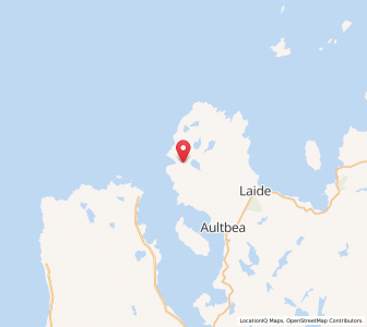 Map of Slaggan, ScotlandScotland