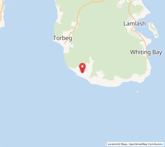 Map of Sliddery, ScotlandScotland