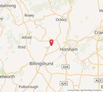 Map of Slinfold, EnglandEngland