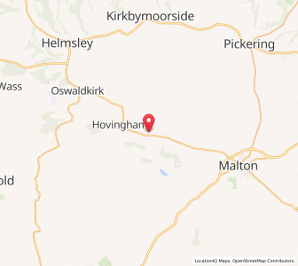 Map of Slingsby, EnglandEngland