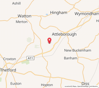 Map of Snetterton, EnglandEngland