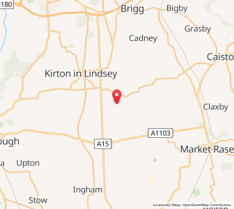 Map of Snitterby, EnglandEngland