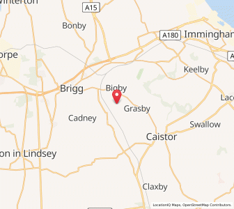 Map of Somerby, EnglandEngland