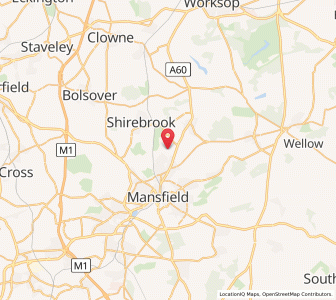 Map of Sookholme, EnglandEngland