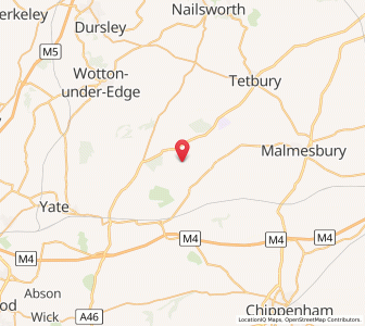 Map of Sopworth, EnglandEngland