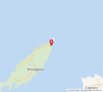 Map of Sorisdale, ScotlandScotland