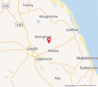 Map of South Cockerington, EnglandEngland