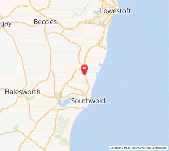 Map of South Cove, EnglandEngland