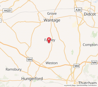 Map of South Fawley, EnglandEngland