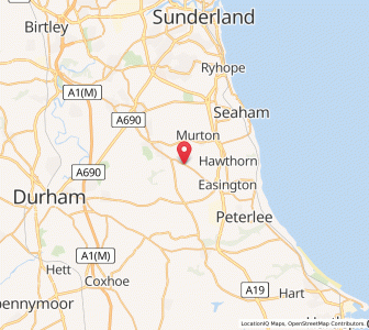 Map of South Hetton, EnglandEngland