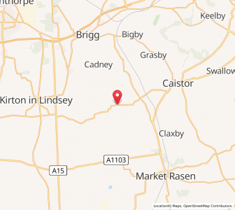 Map of South Kelsey, EnglandEngland