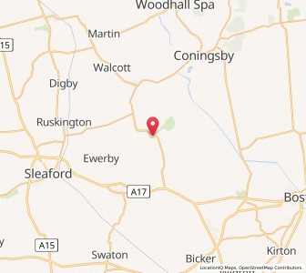 Map of South Kyme, EnglandEngland