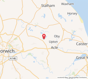 Map of South Walsham, EnglandEngland