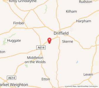 Map of Southburn, EnglandEngland