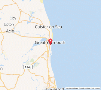 Map of Southtown, EnglandEngland