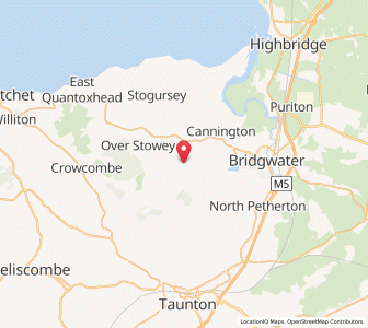 Map of Spaxton, EnglandEngland