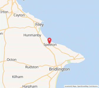 Map of Speeton, EnglandEngland