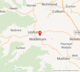 Map of Spennithorne, EnglandEngland