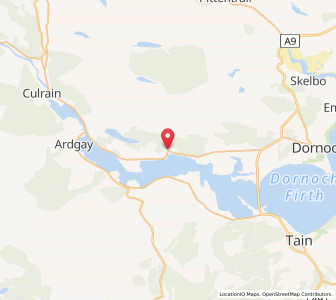 Map of Spinningdale, ScotlandScotland