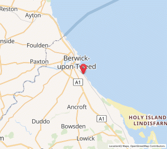 Map of Spittal, EnglandEngland