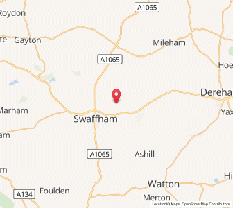 Map of Sporle, EnglandEngland