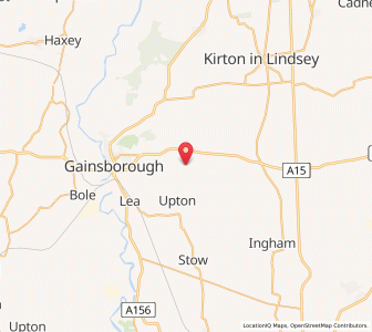 Map of Springthorpe, EnglandEngland