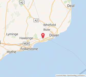 Map of St Lawrence, EnglandEngland