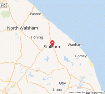 Map of Stalham, EnglandEngland