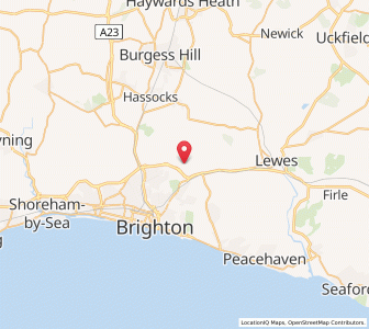 Map of Stanmer, EnglandEngland