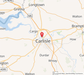 Map of Stanwix, EnglandEngland