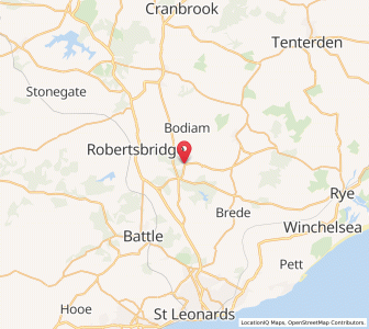 Map of Staple Cross, EnglandEngland